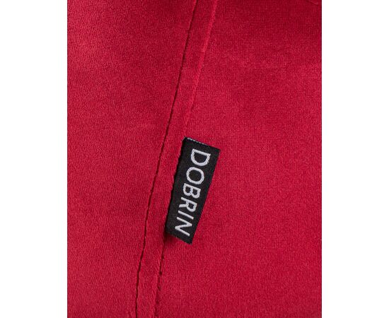 Набор 2 шт Стул полубарный DOBRIN CHRISTIAN'65, черные ножки, бордовый велюр (V108-85), Вариант: черные ножки, бордовый велюр (V108-85), изображение 10 | Интернет магазин мебели и декора LifeDekor