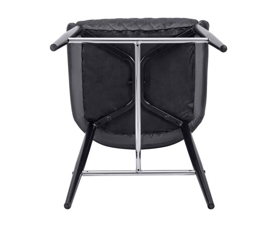 Набор 2 шт Стул полубарный DOBRIN CHRISTIAN'65, черные ножки, темно-серый велюр (V108-91), Вариант: черные ножки, темно-серый велюр (V108-91), изображение 10 | Интернет магазин мебели и декора LifeDekor