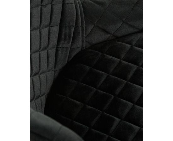 Стул барный DOBRIN CHRISTIAN'75, черные ножки, черный велюр (V108-77), Вариант: черные ножки, черный велюр (V108-77), изображение 8 | Интернет магазин мебели и декора LifeDekor