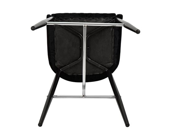 Стул барный DOBRIN CHRISTIAN'75, черные ножки, черный велюр (V108-77), Вариант: черные ножки, черный велюр (V108-77), изображение 12 | Интернет магазин мебели и декора LifeDekor