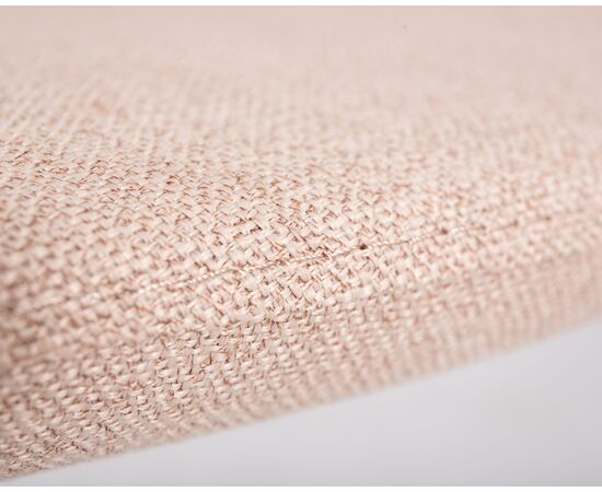 Кресло дизайнерское DOBRIN SWAN, бежевая ткань IF1, алюминиевое основание, Вариант: бежевая ткань IF1, алюминиевое основание, изображение 11 | Интернет магазин мебели и декора LifeDekor