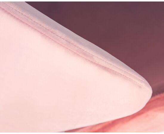 Кресло дизайнерское DOBRIN SWAN, розовый велюр BLUVEL52, золотое основание, Вариант: розовый велюр BLUVEL52, золотое основание, изображение 9 | Интернет магазин мебели и декора LifeDekor