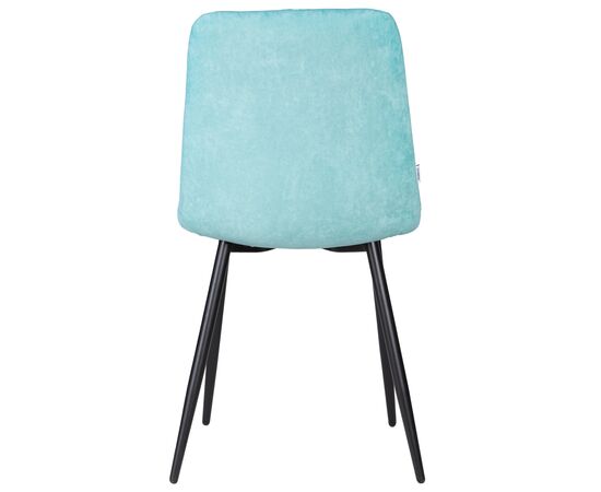 Набор 4 шт Стул обеденный DOBRIN CHILLY ROMBO, Тиффани Simple 51, основание черное, Вариант: Тиффани Simple 51, основание черное, изображение 6 | Интернет магазин мебели и декора LifeDekor