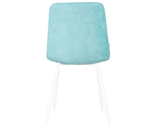 Набор 4 шт Стул обеденный DOBRIN CHILLY ROMBO, Тиффани Simple 51, основание белый, Вариант: Тиффани Simple 51, основание белый, изображение 6 | Интернет магазин мебели и декора LifeDekor