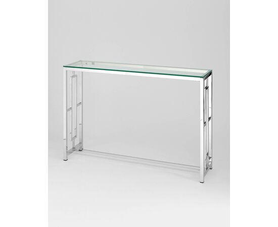 Консоль БРУКЛИН 115*30 серебро, изображение 2 | Интернет магазин мебели и декора LifeDekor