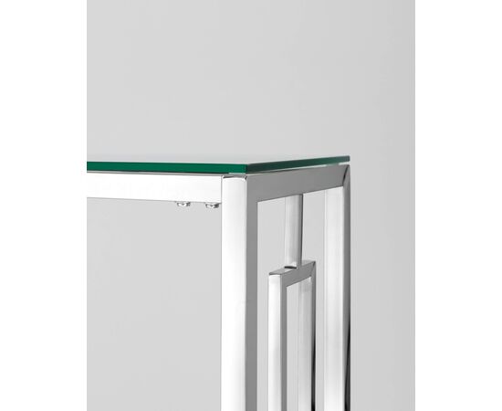 Консоль БРУКЛИН 115*30 серебро, изображение 5 | Интернет магазин мебели и декора LifeDekor