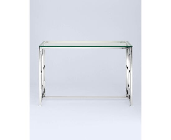 Консоль БРУКЛИН 120*40 серебро, изображение 3 | Интернет магазин мебели и декора LifeDekor