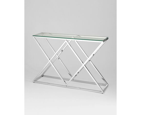 Консоль ИНСИГНИЯ 115*30 серебро, изображение 7 | Интернет магазин мебели и декора LifeDekor