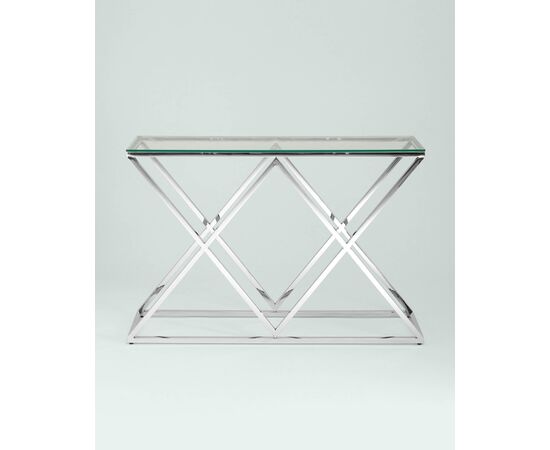 Консоль ИНСИГНИЯ 115*30 серебро, изображение 9 | Интернет магазин мебели и декора LifeDekor