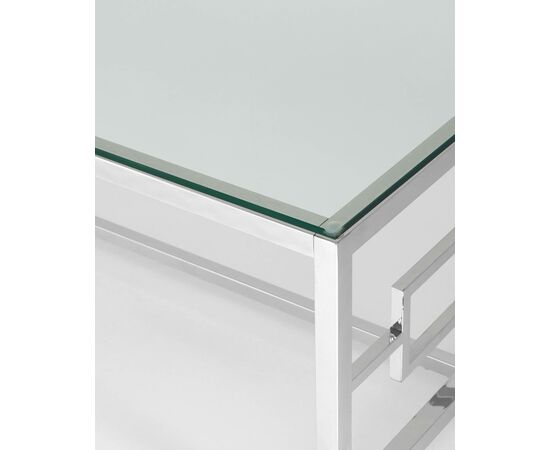 Журнальный стол 120*60 БРУКЛИН серебро, изображение 11 | Интернет магазин мебели и декора LifeDekor