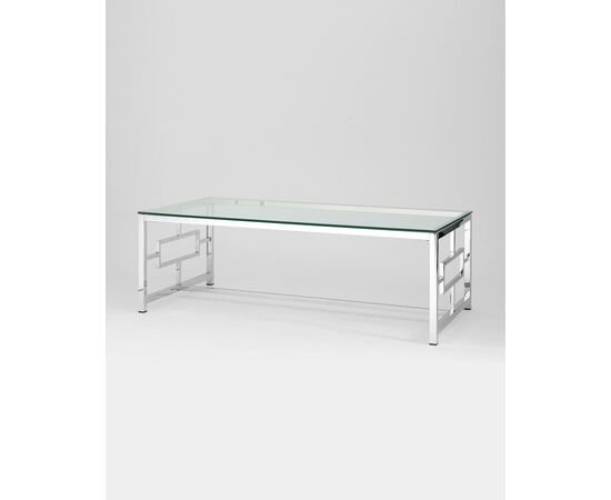 Журнальный стол 120*60 БРУКЛИН серебро, изображение 7 | Интернет магазин мебели и декора LifeDekor