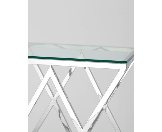 Журнальный стол 55*55 ИНСИГНИЯ серебро, изображение 4 | Интернет магазин мебели и декора LifeDekor