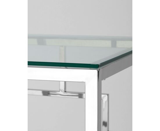 Журнальный столик 55*55 БРУКЛИН серебро, изображение 4 | Интернет магазин мебели и декора LifeDekor