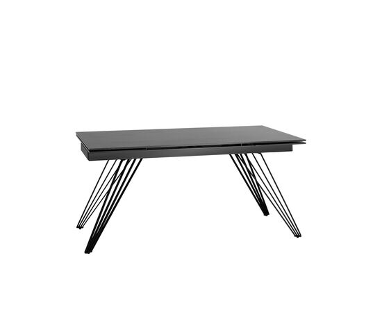 Стол обеденный Пандора раскладной 160-240*90 керамика темная, изображение 2 | Интернет магазин мебели и декора LifeDekor