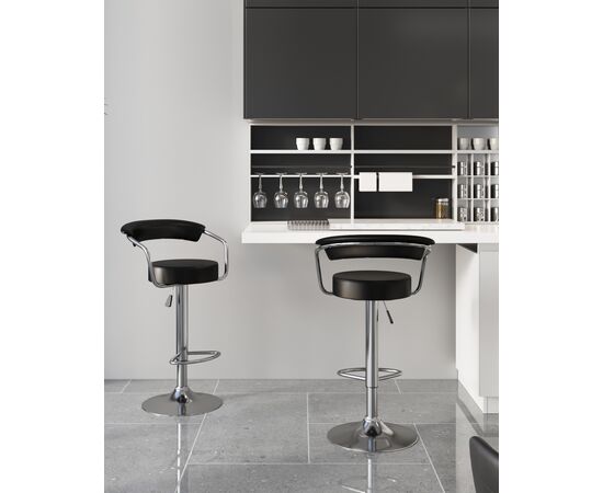 Стул барный Орион черный, изображение 8 | Интернет магазин мебели и декора LifeDekor