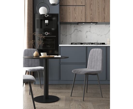 Стул Easy велюр серый, изображение 14 | Интернет магазин мебели и декора LifeDekor