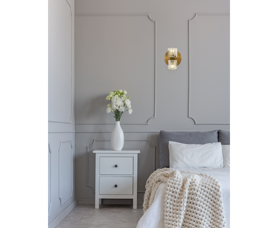 Светильник настенный Moderli V11016-2W Brass, изображение 4 | Интернет магазин мебели и декора LifeDekor