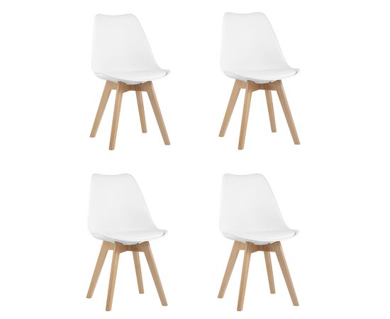 Стул FRANKFURT NEW белый 4 шт, изображение 2 | Интернет магазин мебели и декора LifeDekor