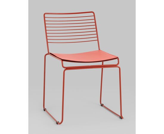 Стул обеденный Danny бордовый с подушкой, изображение 42 | Интернет магазин мебели и декора LifeDekor