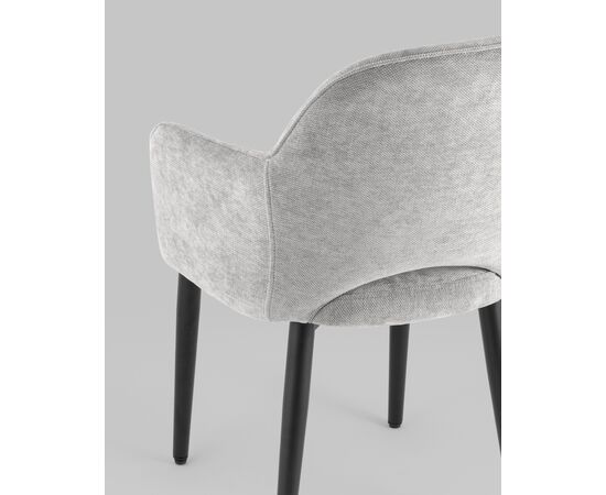 Стул Венера шенилл светло-серый, изображение 41 | Интернет магазин мебели и декора LifeDekor