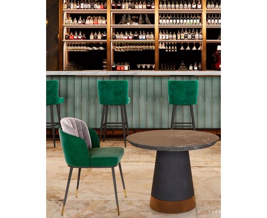 Стул Пенелопа зеленый 2 шт, изображение 9 | Интернет магазин мебели и декора LifeDekor