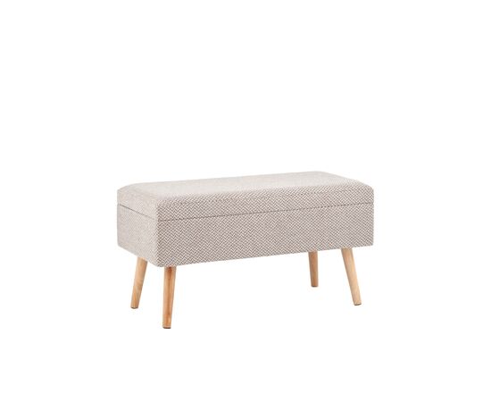 Банкетка Сторми с ящиком серый, изображение 26 | Интернет магазин мебели и декора LifeDekor