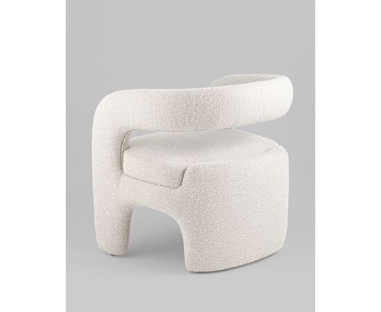 Кресло лаунж Bones жемчужный, изображение 48 | Интернет магазин мебели и декора LifeDekor