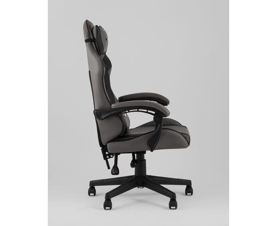 Кресло спортивное TopChairs Commander серо-черный, изображение 36 | Интернет магазин мебели и декора LifeDekor