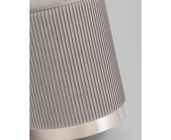 Пуф Шарлотта с ящиком серебро велюр серебристый, изображение 30 | Интернет магазин мебели и декора LifeDekor