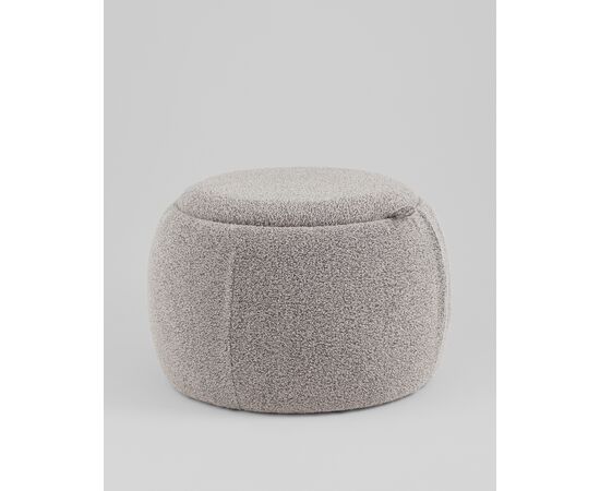 Пуф-столик Люкке с ящиком серый, изображение 30 | Интернет магазин мебели и декора LifeDekor