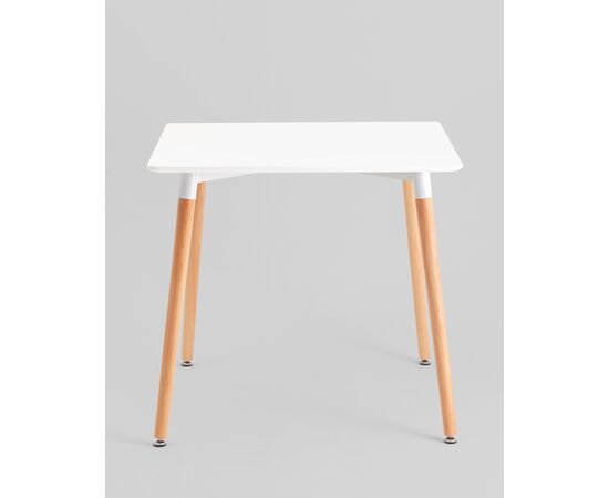 Стол Oslo Square  80х80 см белый, изображение 27 | Интернет магазин мебели и декора LifeDekor