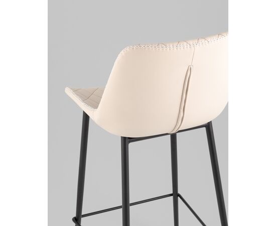 Стул барный Arch экокожа светло-серый, изображение 41 | Интернет магазин мебели и декора LifeDekor