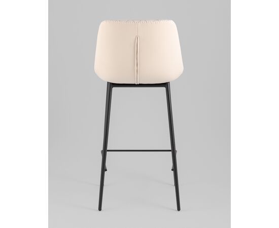 Стул барный Arch экокожа светло-серый, изображение 39 | Интернет магазин мебели и декора LifeDekor