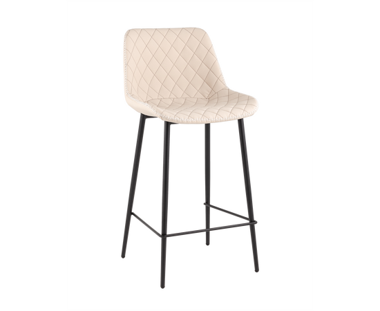 Стул барный Arch экокожа светло-серый, изображение 35 | Интернет магазин мебели и декора LifeDekor