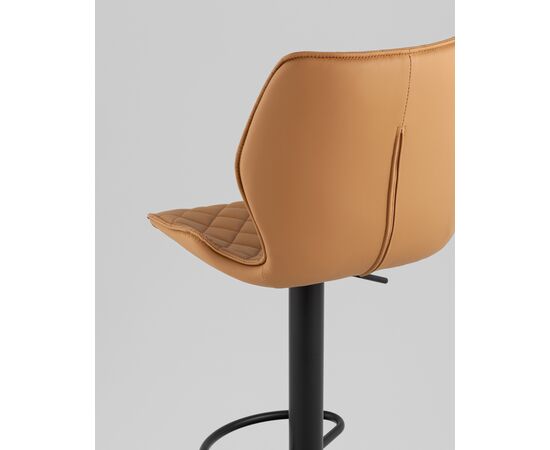 Стул барный Dome экокожа коричневый, изображение 45 | Интернет магазин мебели и декора LifeDekor