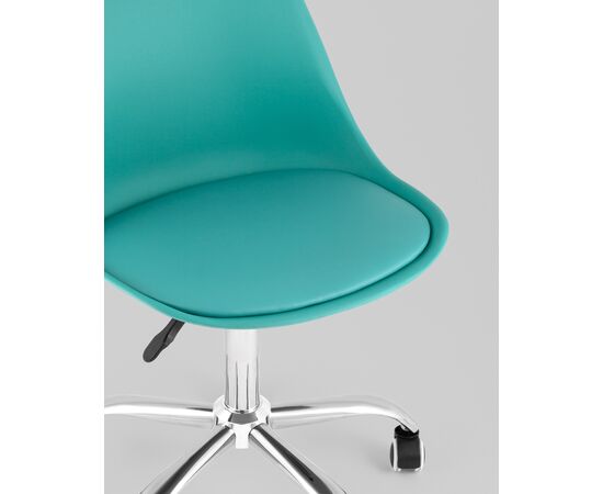 Стул BLOK SN пластиковый бирюзовый, изображение 40 | Интернет магазин мебели и декора LifeDekor