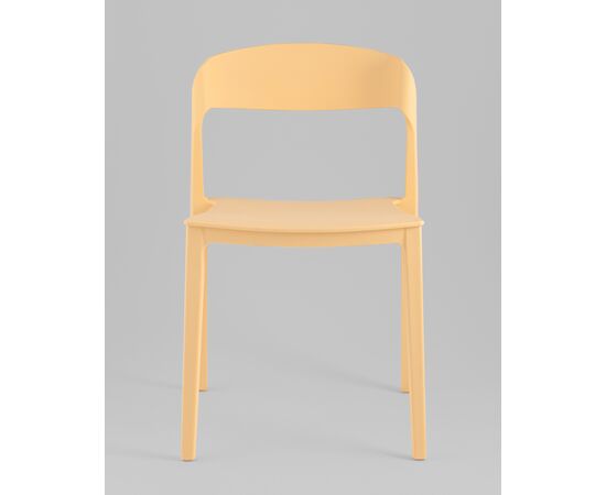 Стул Moris пластик бледно-желтый, изображение 28 | Интернет магазин мебели и декора LifeDekor