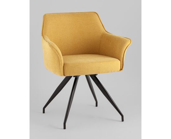 Стул обеденный Feston вращающийся желтый, изображение 34 | Интернет магазин мебели и декора LifeDekor