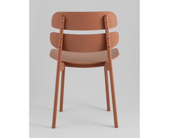 Стул обеденный Tony пластик коричневый, изображение 37 | Интернет магазин мебели и декора LifeDekor