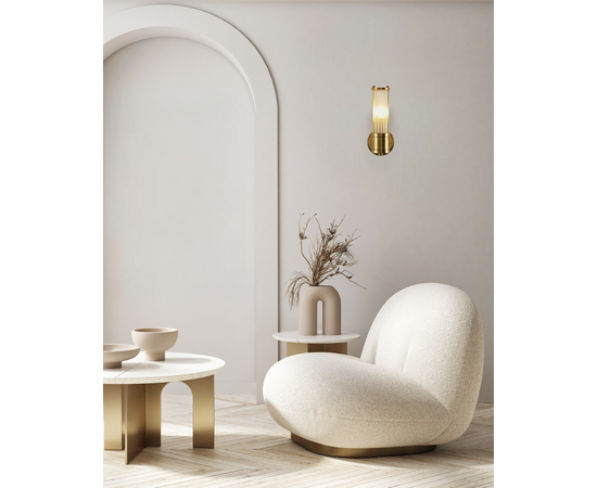 Светильник настенный Moderli V11020-1W Brass, изображение 3 | Интернет магазин мебели и декора LifeDekor