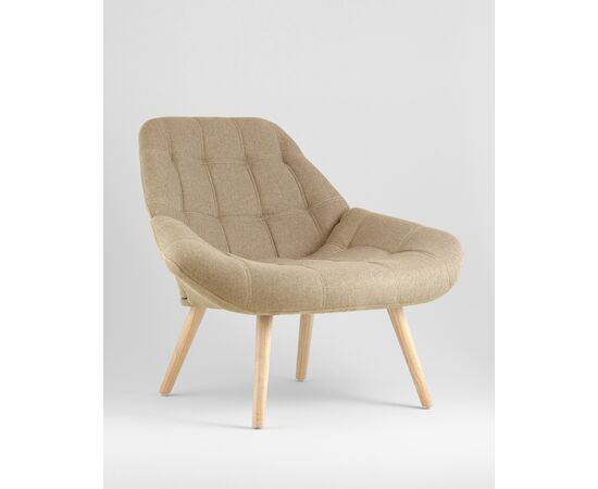 Кресло Олби Квадро бежевый, изображение 2 | Интернет магазин мебели и декора LifeDekor