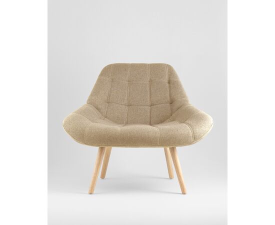 Кресло Олби Квадро бежевый, изображение 5 | Интернет магазин мебели и декора LifeDekor