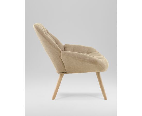 Кресло Олби Квадро бежевый, изображение 6 | Интернет магазин мебели и декора LifeDekor