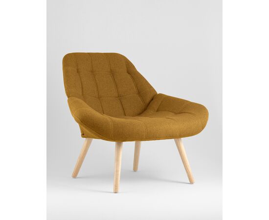 Кресло Олби Квадро горчичный, изображение 2 | Интернет магазин мебели и декора LifeDekor