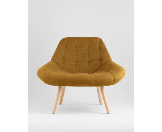 Кресло Олби Квадро горчичный, изображение 5 | Интернет магазин мебели и декора LifeDekor