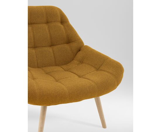 Кресло Олби Квадро горчичный, изображение 10 | Интернет магазин мебели и декора LifeDekor