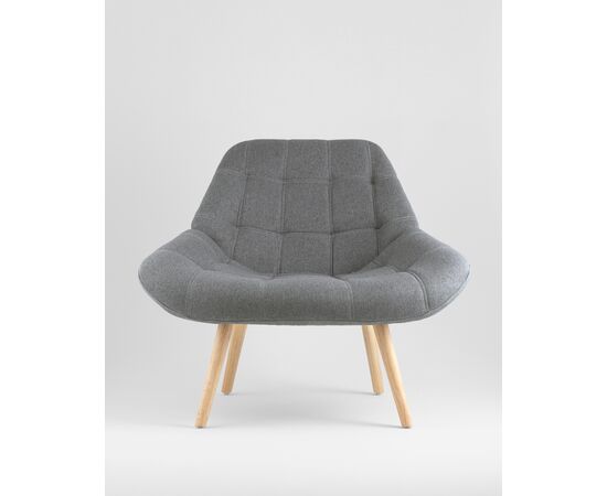 Кресло Олби Квадро серый, изображение 5 | Интернет магазин мебели и декора LifeDekor