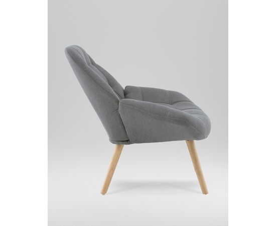 Кресло Олби Квадро серый, изображение 6 | Интернет магазин мебели и декора LifeDekor