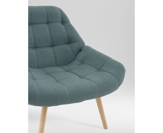 Кресло Олби Квадро зелёный, изображение 10 | Интернет магазин мебели и декора LifeDekor