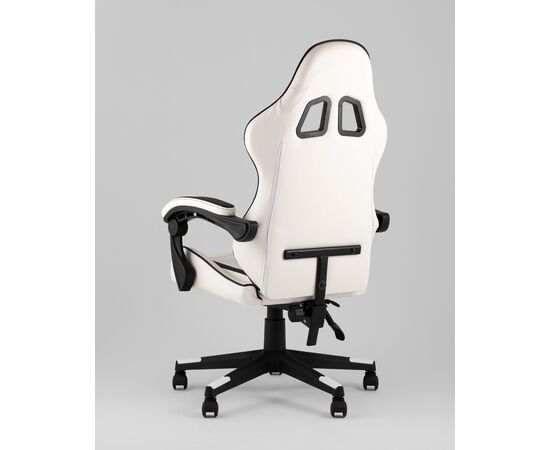 Кресло спортивное TopChairs Shadow бело-черный, изображение 29 | Интернет магазин мебели и декора LifeDekor